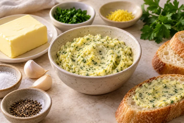 Garlic Butter With Fresh Herbs