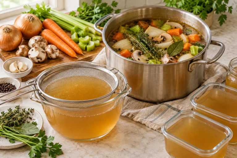 Homemade Vegetable Stock